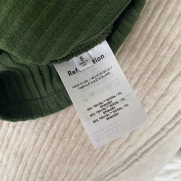 Leanne Knit Top in Fern — Small - Picture 6 of 7